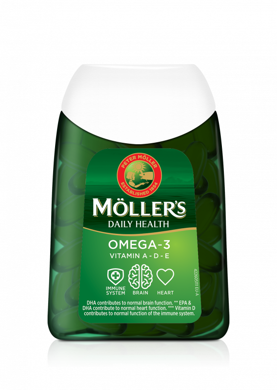 Möller's Daily Health omega-3 capsules – Möller's