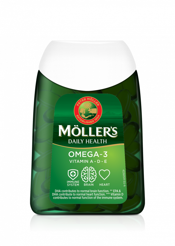 Möller's Omega-3 Daily Health Capsules