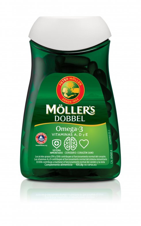 Mollers dobbel_112caps_ES