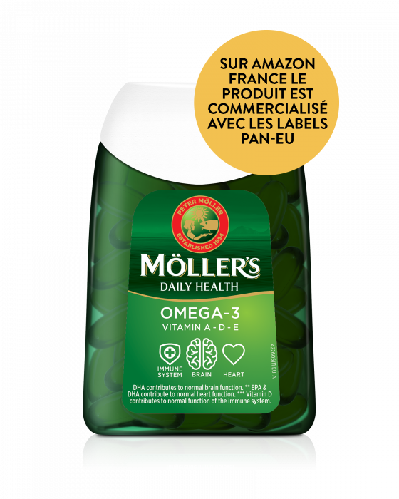 Capsules Daily Health Omega-3 Möller's