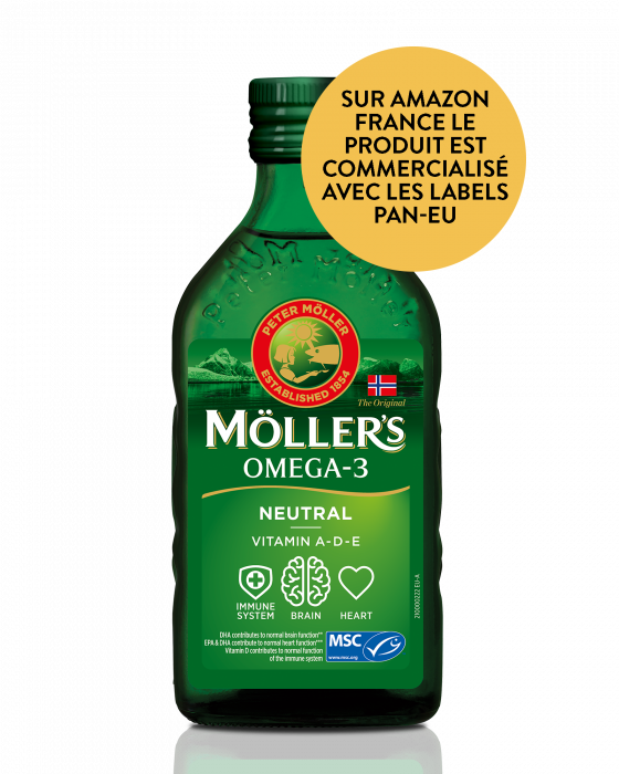 Neutral Möller's sans arome, cod liver oil