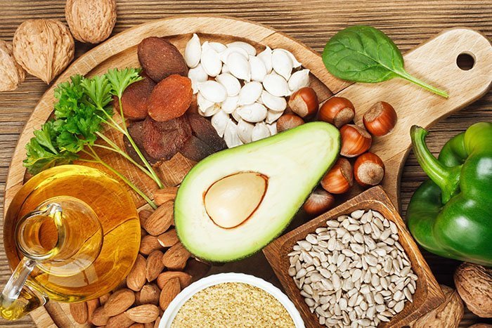 Alimentos ricos en vitamina E