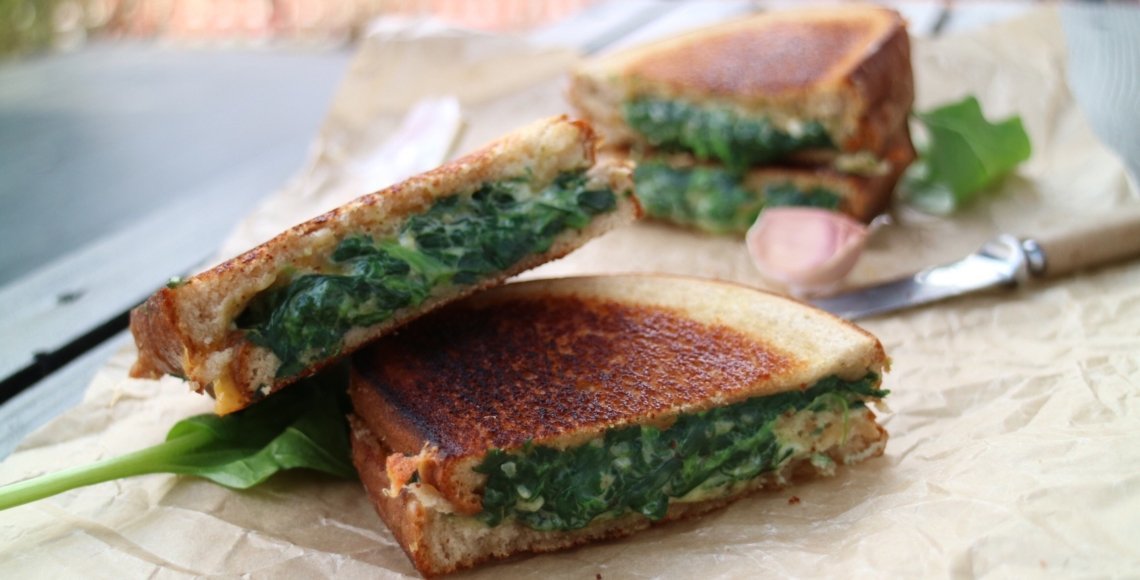 Spinach toast Recipe Möller’s