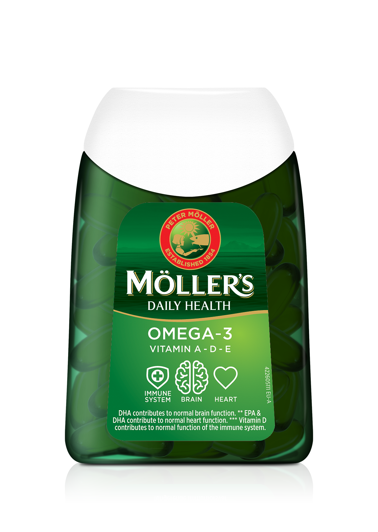 Capsule Daily Health Omega-3 Möller's – Möller's