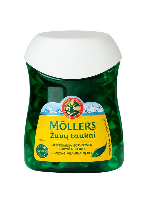 Möller's žuvų taukai