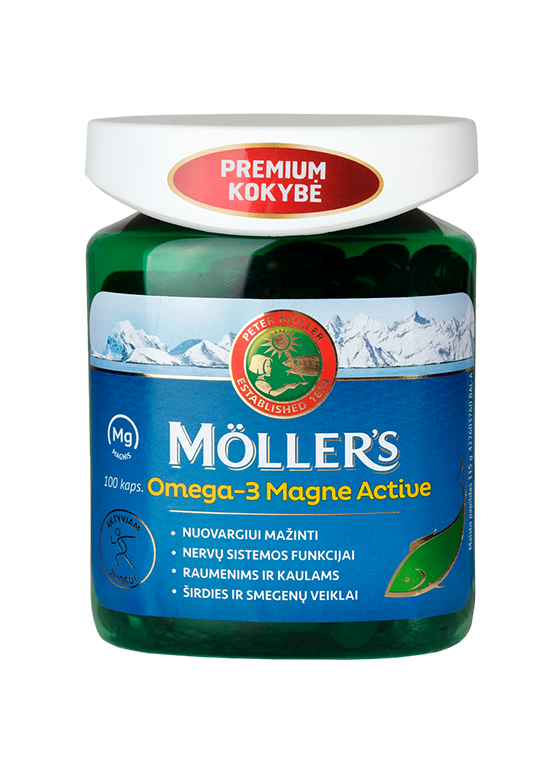 Möller’s Omega-3 Magne Active