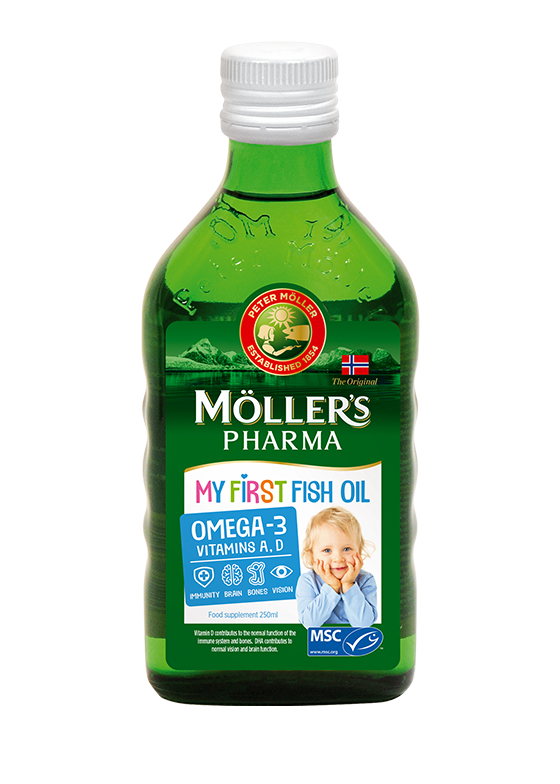Möller’s Mano pirmieji žuvų taukai