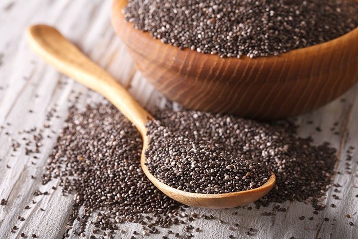 Las semillas de chía son una fuente vegetal de omega-3