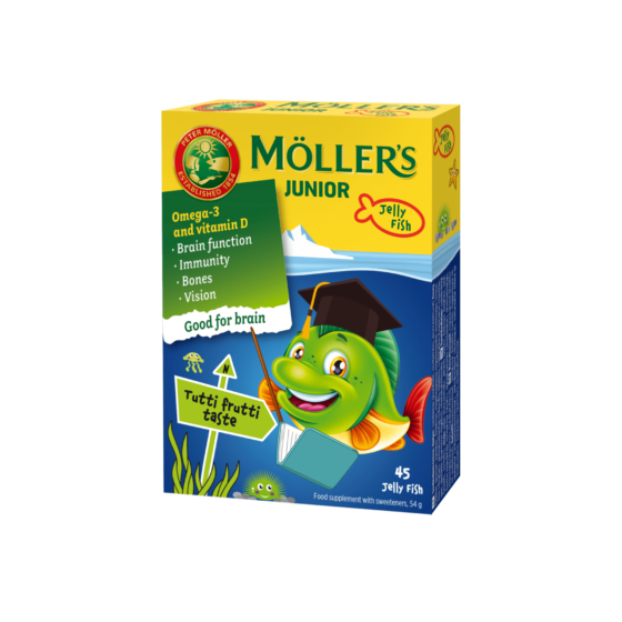 mollers juniors vaisiu