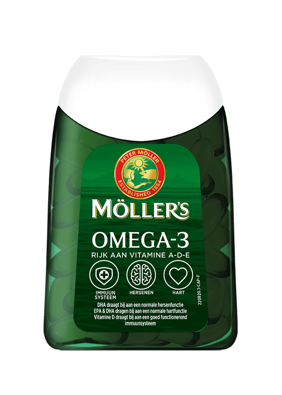 Bedelen Cokes Speciaal Möller's Omega-3 Visoliecapsules – Möller's