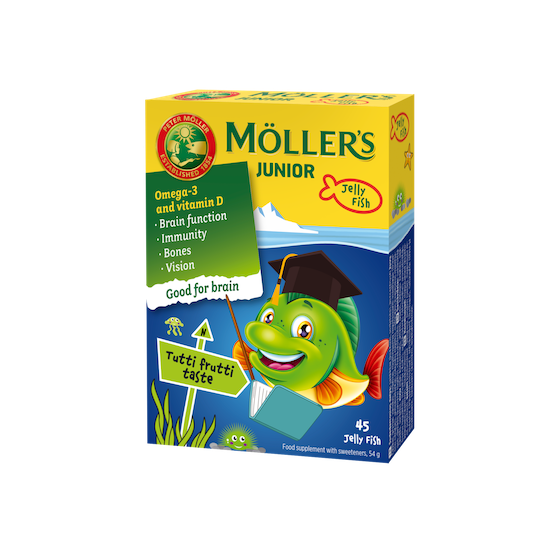 Mollers Junior ar augļu garšu
